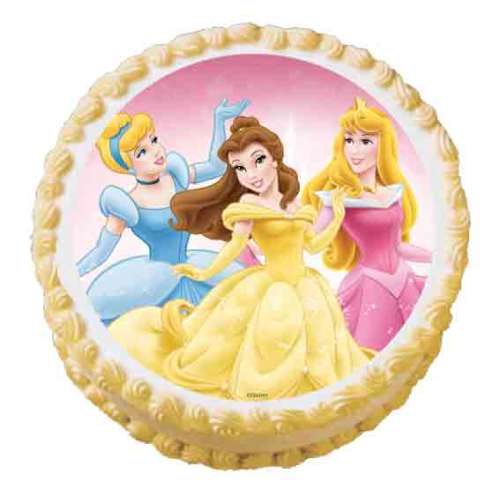 Disney Princess #4 Edible Icing Image - Click Image to Close
